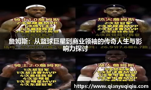 詹姆斯：从篮球巨星到商业领袖的传奇人生与影响力探讨